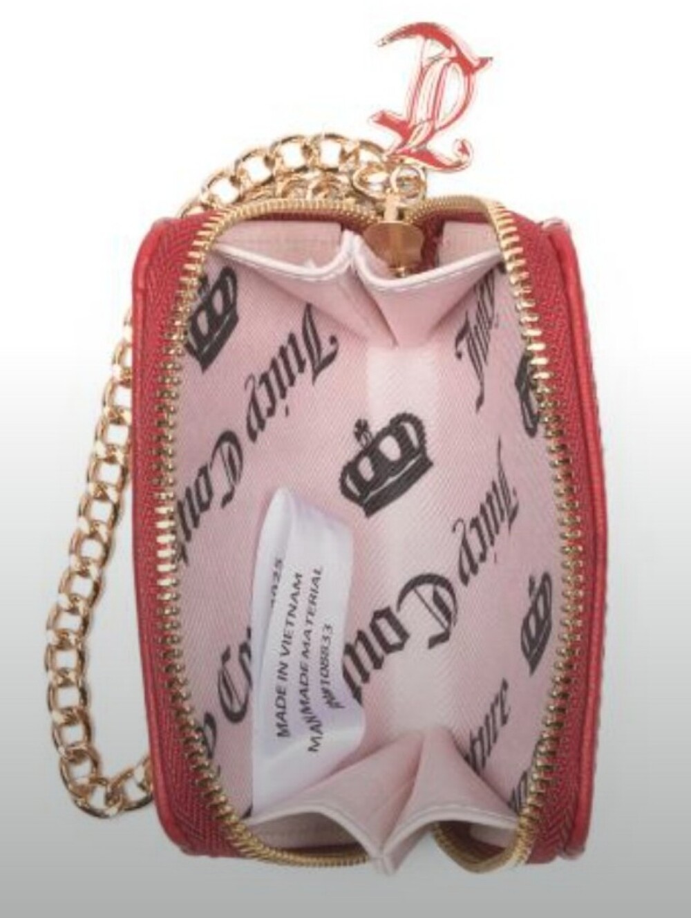 Juicy Couture-Paradise Striped Wristlet Wallet♥️🩵 - Picture 2 of 6